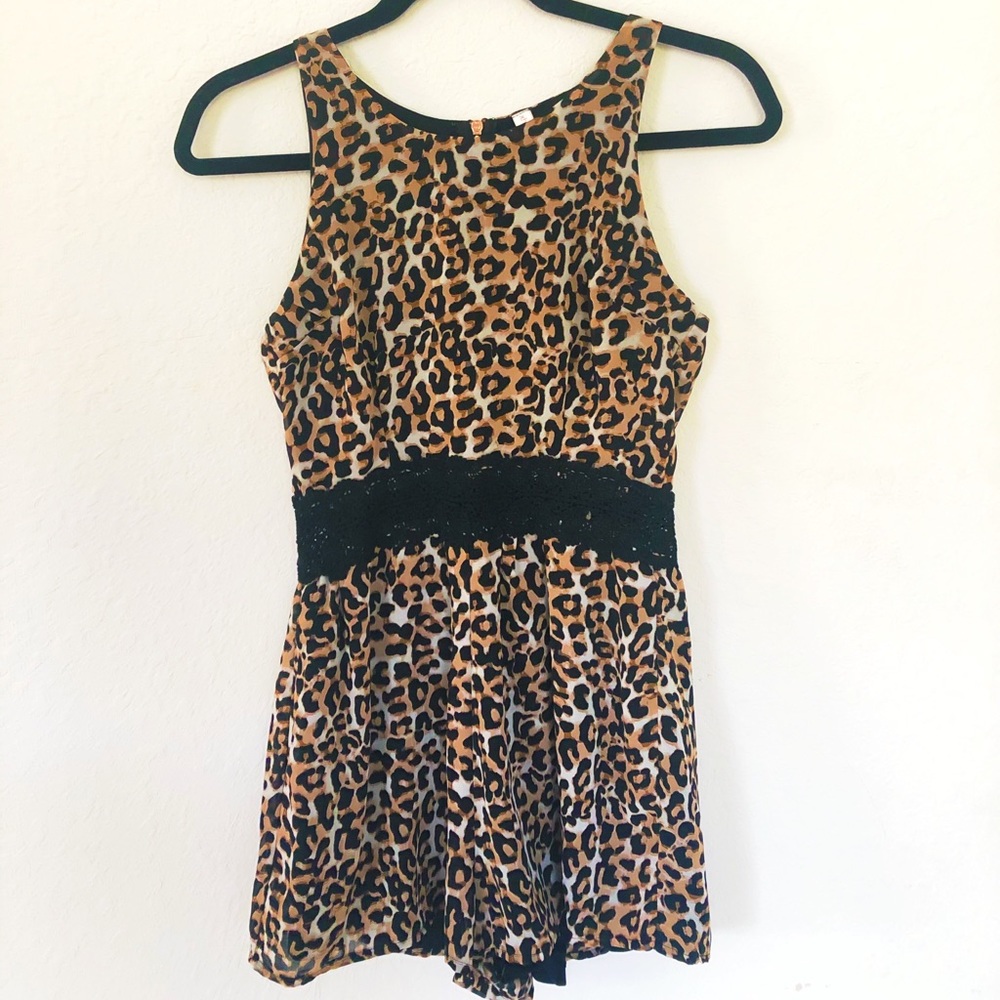Leopard 🐆 Print Romper